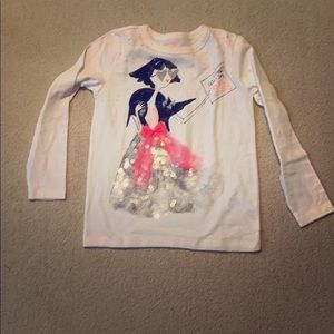 Girls JCrew embellished shirt